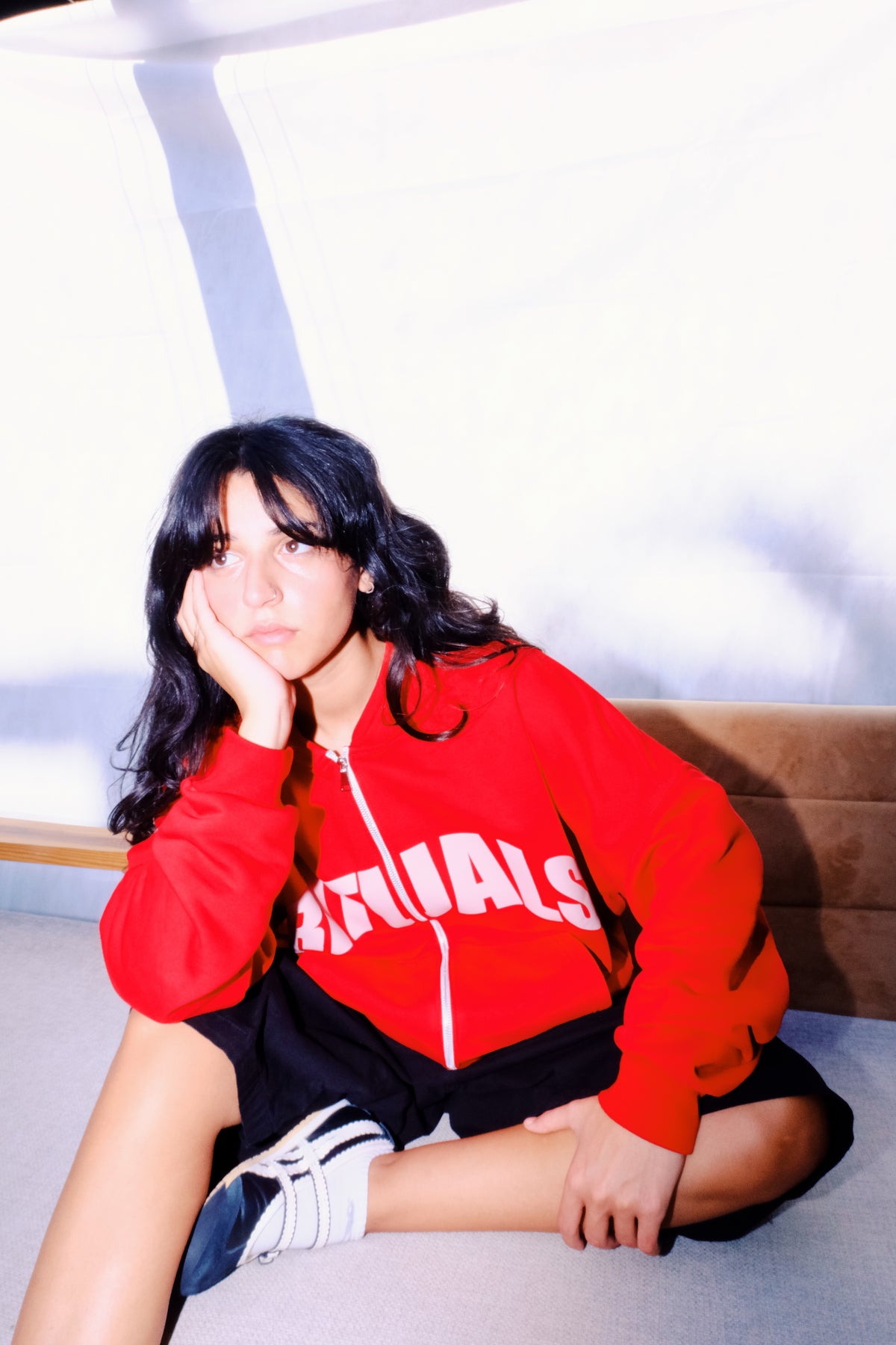 Rituals Red Zip Hoodie