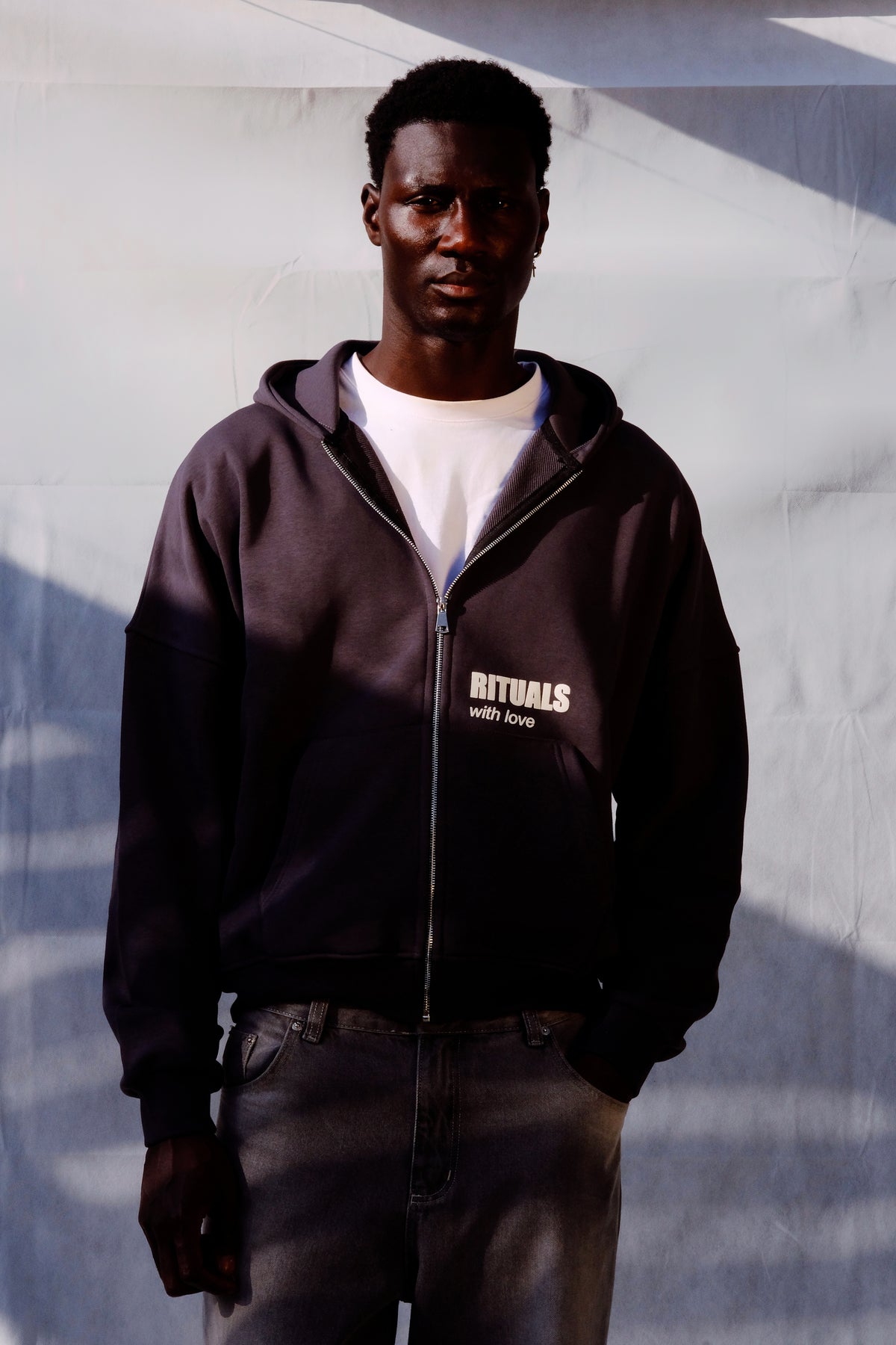 Rituals Grey Zip Hoodie