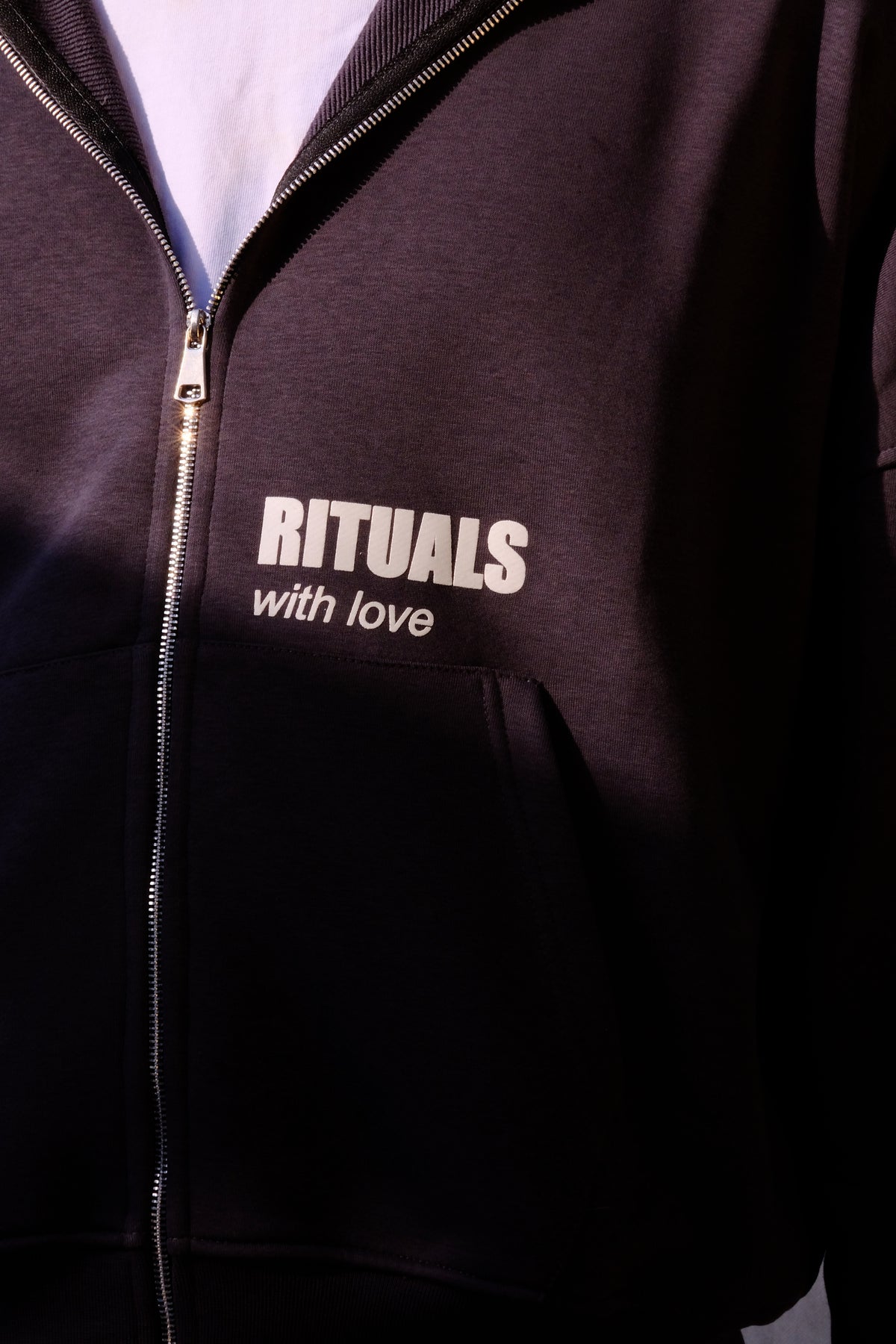 Rituals Grey Zip Hoodie