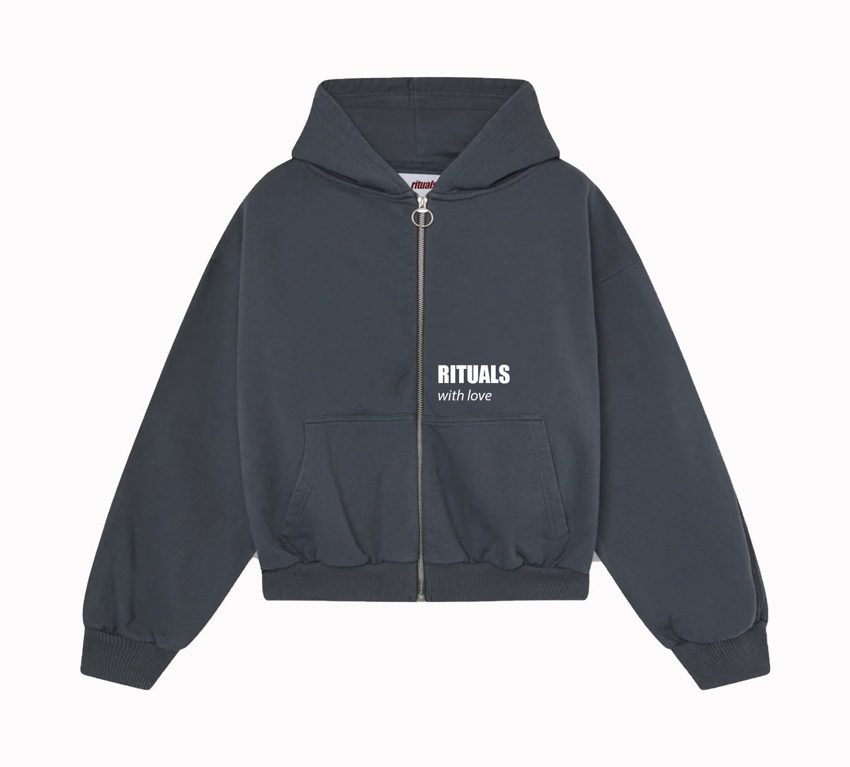 Rituals Grey Zip Hoodie